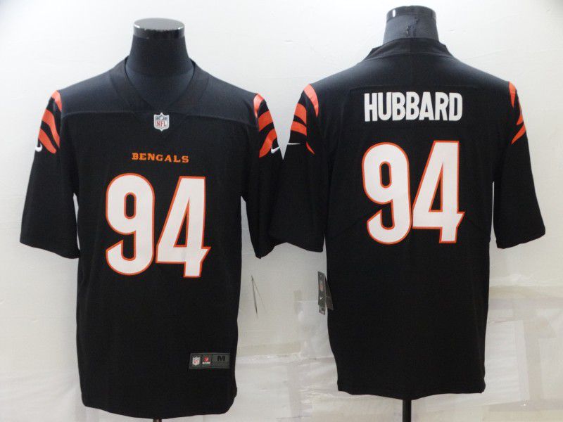 Men Cincinnati Bengals 94 Sam Hubbard Black 2022 Nike Vapor Limited NFL Jersey